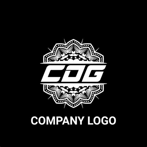 CDG letter royalty mandala shape logo. CDG brush art logo. CDG logo for a company, business, and ...