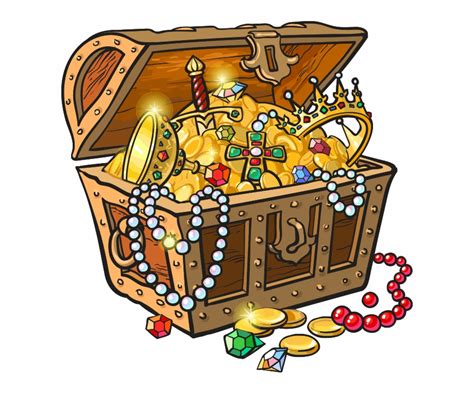 Pirate clipart treasure chest, Pirate treasure chest Transparent FREE ...