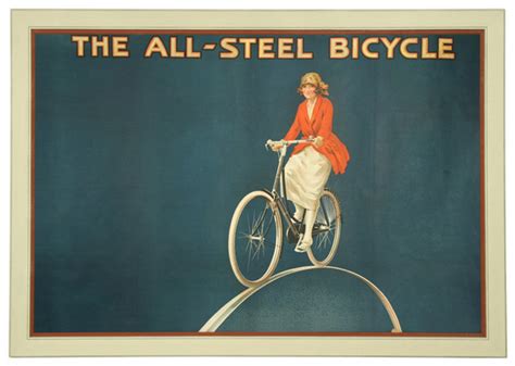 Vintage Cycling Poster, Raleigh Bicycle Advertising Poster at 1stDibs ...