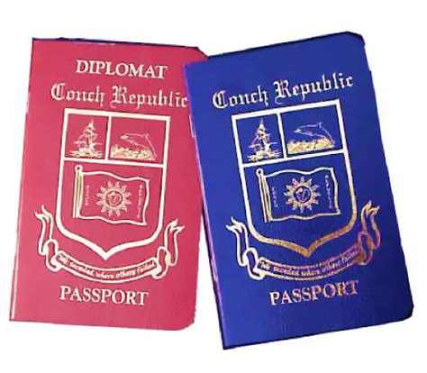 The Conch Republic Passport and its Flag