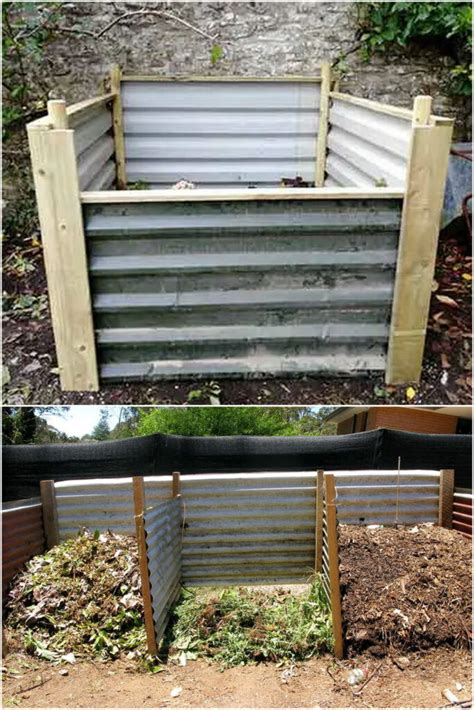 25 Best Easy DIY Compost Bin Ideas & Plans - A Piece Of Rainbow