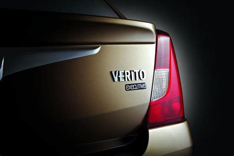 Mahindra Verito Executive Edition badge