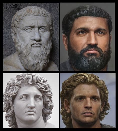AI Renders Realistic Images of Plato & Alexander the Great from their Bustshttps://i.imgur.com ...