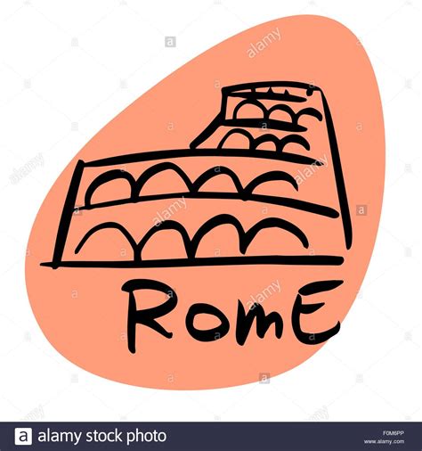 Rome the capital of Italy Stock Vector Image & Art - Alamy