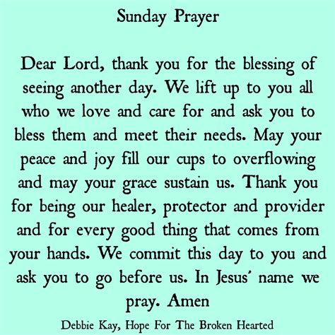 25+ Best Looking For Prayer Sunday Night Blessings - Poppy Bardon ...