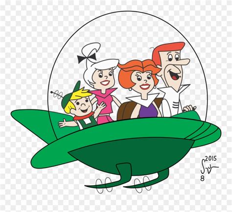 Jetsons Take Flight I E Sequential Journal - Jetsons Spaceship Clipart ...