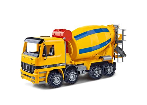 Ready! Set! Race! 14" Friction Powered Cement Mixer Truck - Walmart.com