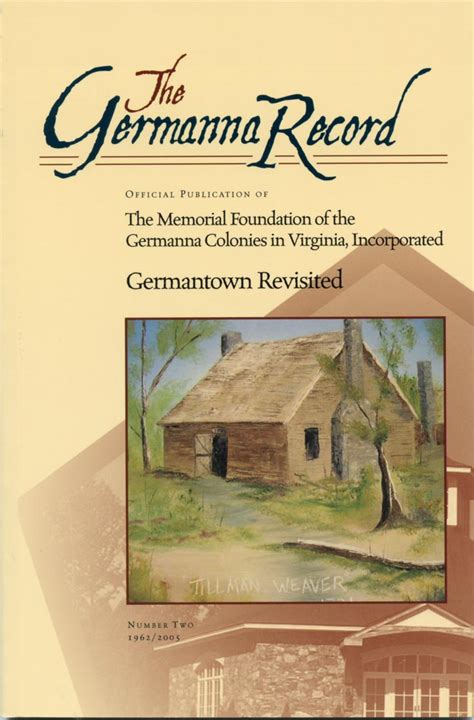 Germanna Records | Germanna Foundation