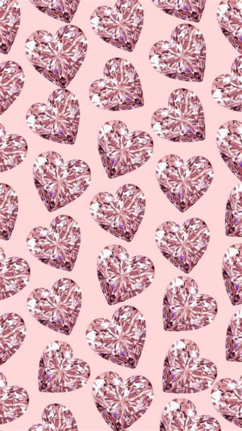 Diamonds With Pink Background - Kryptolyte Diamond