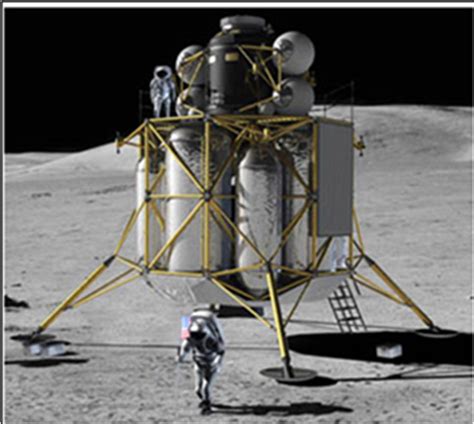 2008 NASA Altair Lunar Lander Concept | Download Scientific Diagram