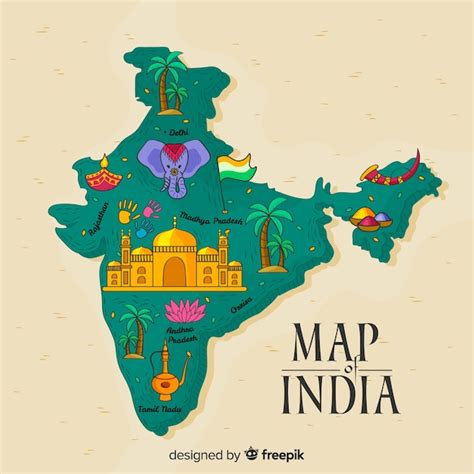 India Map Illustration