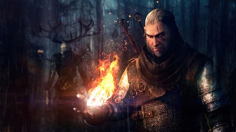 Geralt of Rivia Witcher 2 4K #1510i Wallpaper PC Desktop