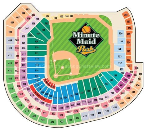 minute maid park seating chart