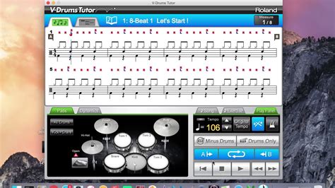 V Drum Tutor - YouTube