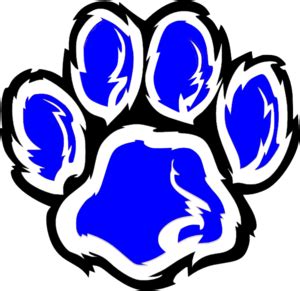 Wildcat Paw Clip Art at Clker.com - vector clip art online, royalty free & public domain