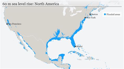 Projected Sea Level Rise Map