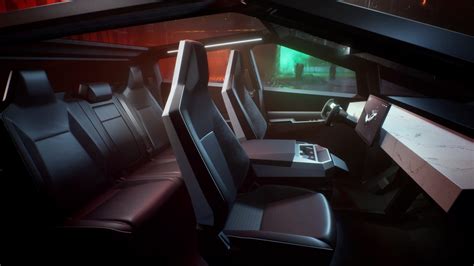 Tesla Cybertruck seat design and details revealed in patent filing ...