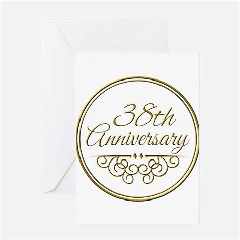 38Th Wedding Anniversary 38th Wedding Anniversary Greeting Cards | Card ...