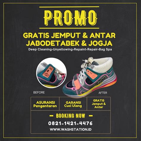 Cuci Sepatu Jogja - Cuci Sepatu Gratis Pickup dan Delivery