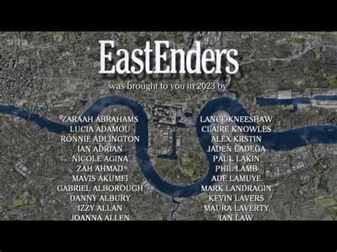 EastEnders End Of Year Credits 2023 - YouTube