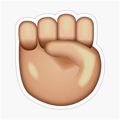 Fist Emoji Stickers | Redbubble