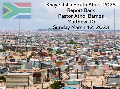 Khayelitsha, South Africa – Report Back – Conversations within a missional Church