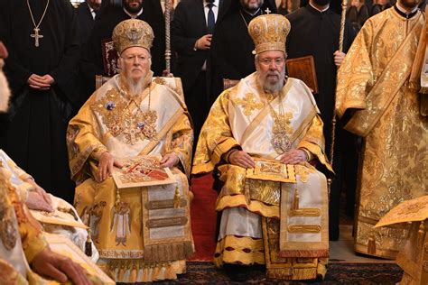 Archbishop of Cyprus to Ecumenical Patriarch: You are not alone ...