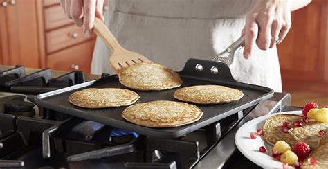 Make the perfect pancakes w/ Calphalon's 11-Inch Square Griddle Pan for ...