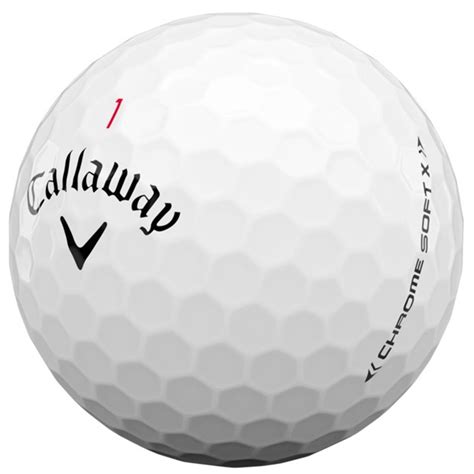 Callaway Chrome Soft X 20 1 Dozen Golf Balls at GlobalGolf.com