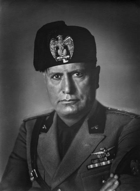 The Importance of Being Mussolini