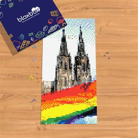 Cologne Cathedral Lego Compatible Mosaic 4608 Bricks - Etsy