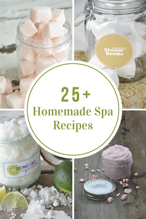 Homemade Spa Recipes - The Idea Room