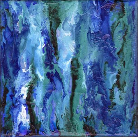 Art Pourings: Abstract Fluid Acrylic Pouring with ink on Textured ...