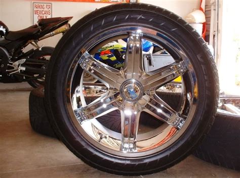 FS: 22" DBL-G wheels and tires - Sportbikes.net