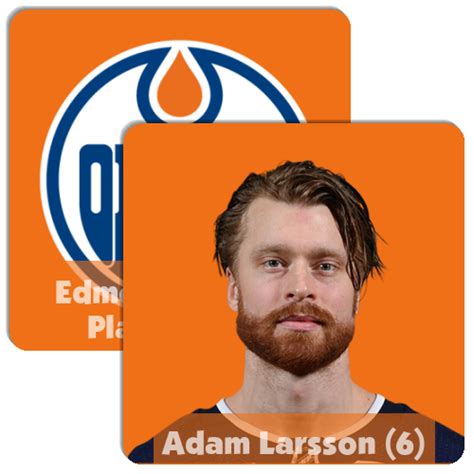 Edmonton Oilers Players 2021 - Match The Memory