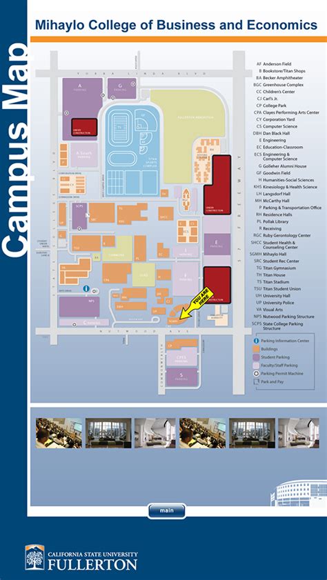 Csu Fullerton Campus Map