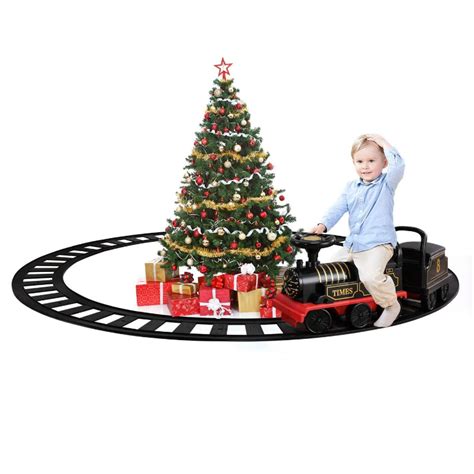 Kids Electric Ride On Toy Train With Track– Zincera