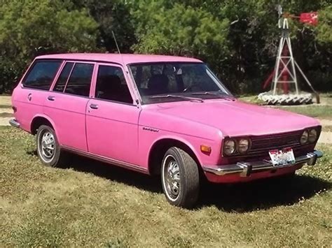 Nice But Pink: 1972 Datsun 510 Wagon | Barn Finds