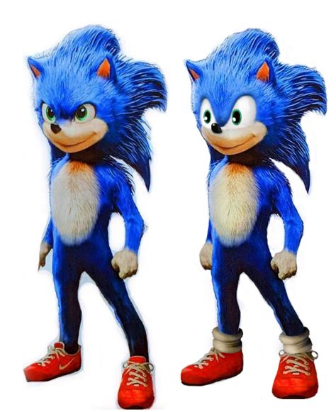 Sonic movie redesign by Tyler-4406 on DeviantArt