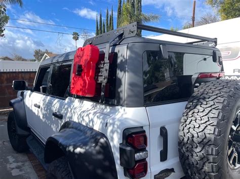 Roof rack installed on Bronco Raptor | Bronco6G - 2021+ Ford Bronco & Bronco Raptor Forum, News ...