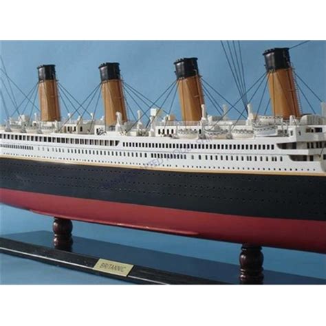 Handcrafted Model Ships BritannicRC-40 Ready To Run Remote Control RMS ...