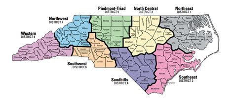 NCMEA Districts – North Carolina Music Educators Association