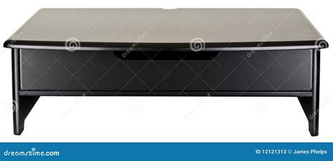 Monitor Stand with Drawer stock image. Image of desk - 12121313