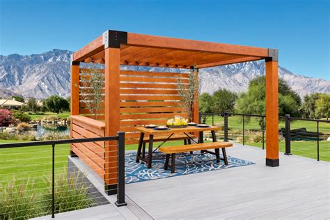 Modern Pergola Kits - Contemporary Style Pergolas Made in USA