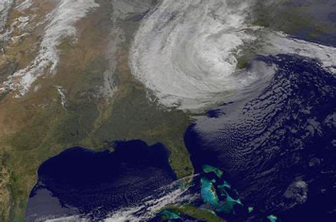 Hurricane Sandy IMAGE: NASA's satellite image shows the storm (REUTERS ...