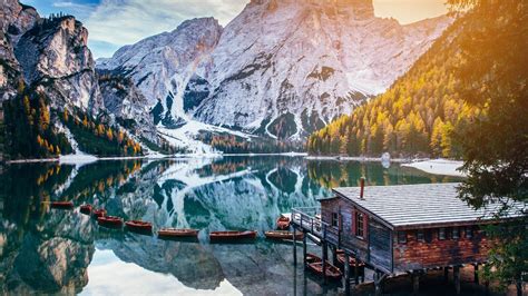 Lake Braies Wallpapers - Wallpaper Cave