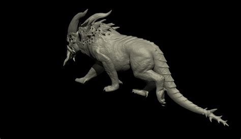 STL file Graphorn from Fantastic Beasts, Hogwarts Legacy, Harry Potter 👾 ・3D print design to ...