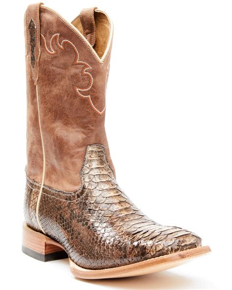 Cody James Men's Exotic Python Western Boots - Wide Square Toe | Boot Barn