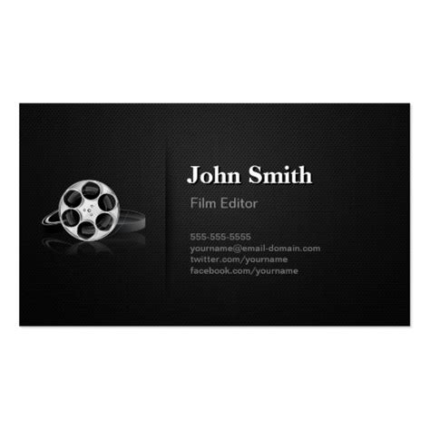 Film director Business Cards | BizCardStudio