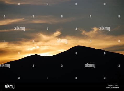 Lake District Sunset Stock Photo - Alamy